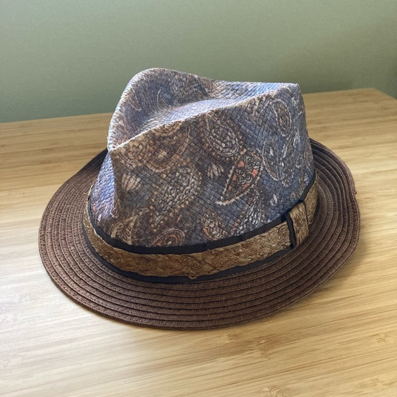 Carlos Santana Paisley Fedora | Poshmark